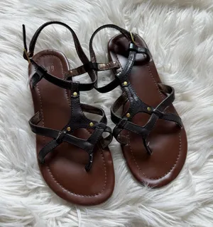 GAP strappy flat sandals Brown Size 6 thumbnail 1