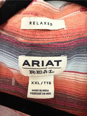 Ariat® women Holden Retro Garnet Long Sleeve button down size 2X thumbnail 2
