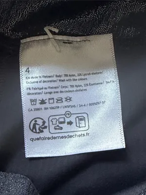 lululemon athletica Metallic Black High-Rise Ribbed Leggings thumbnail 2