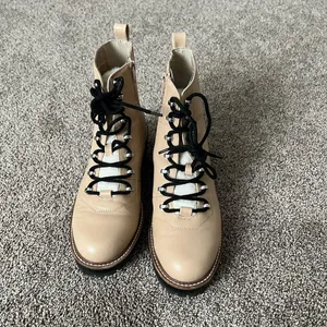 a new day Tan Lace-Up Ankle Boots thumbnail 2