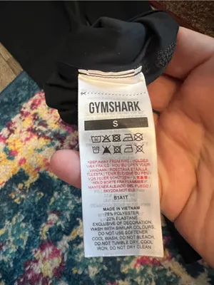 Gymshark black leggings small thumbnail 4