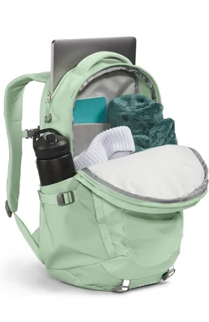 The North Face Womens Recon Laptop Backpack Misty Sage Dark Heather/Meld Grey thumbnail 8