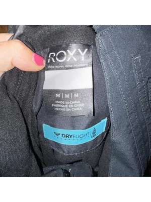 Roxy Women's Rideout Bib black snow bibs size M #snow #winter thumbnail 4