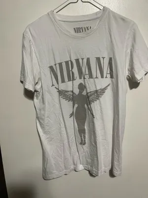 Nirvana Vintage concert Tee White Size M thumbnail 1