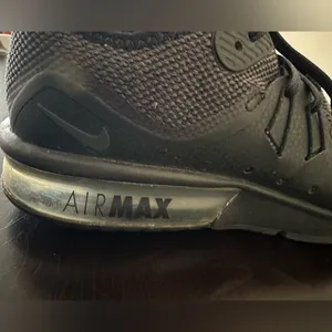 Nike Air Max Sequent 3 Grayish Black Running Sneakers thumbnail 7