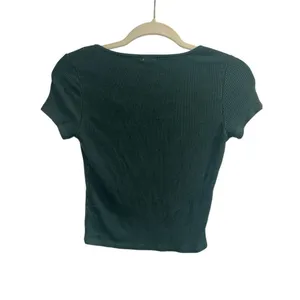 ✨Garage Ribbed Zipper Green Sz Small Tee✨ thumbnail 5