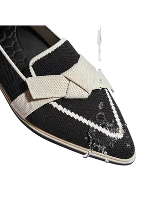 Vivaia ValentinaFlats Size US 10 Water Resistant Black & Ivory thumbnail 8