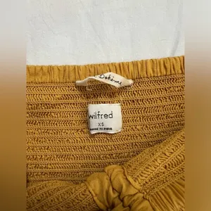 Wilfred La Bohème Dareau Camisole in Mustard Yellow - Size XS thumbnail 3