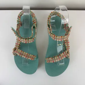 Teva Women’s Midform Fray Teal Multicolor Size 5 thumbnail 3