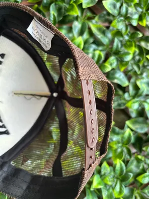Brown “Western” SnapBack roped on the Brim thumbnail 5