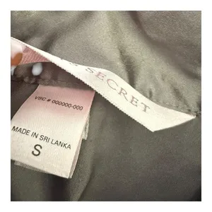 Victoria's Secret Grey Satin Long Sleeve Button Down Pajama Top Size S Lounge thumbnail 6