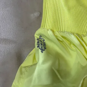 FREE PEOPLE MOVEMENT Neon Butterfly Soft Athletic Shorts Women’s Sz L EUC thumbnail 3