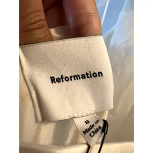 Reformation Roy Satin Wedding Maxi Dress Gown Halter Neck Fior DiLatte Ivory 8 thumbnail 10