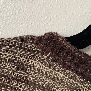 Goblincore Sweater Medium Forest Fairy Fairycore Patchwork Bohemian‎ Boho Knit thumbnail 4
