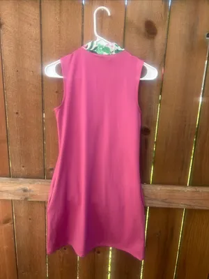 Tommy Bahama Pink Floral Collar Golf Dress Size XS NWT thumbnail 8