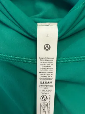 NWT lululemon Align HR Pant 28" size 4 Raceway Green Authentic thumbnail 4