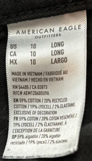 American Eagle Black Skinny Pants thumbnail 4