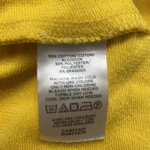 New Ann Taylor Lemon Shade Ruffle Sweatshirt Yellow thumbnail 7