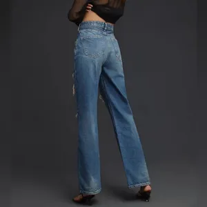 NWT Anthropologie Pilcro Joey High Rise Straight Jeans Size 27 thumbnail 7