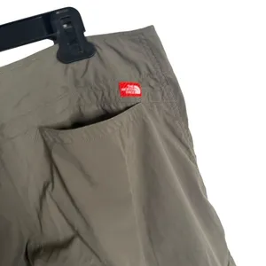 The North Face Womens Cropped Hiking Pants Size 6 Green‎ Nylon Outdoor Cargo thumbnail 4