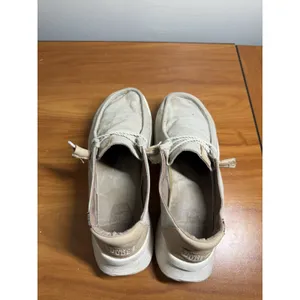 Hey Dude Wendy Peak Woven Natural Shoes Platform Sneakers Loafers Women's 8 thumbnail 5