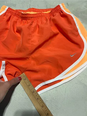 Nike Women's Orange Running Shorts - Lightweight Athletic Shorts small thumbnail 4