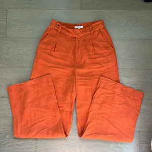 Madewell Wide-Leg Linen Harlow Pants thumbnail 1