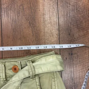 Anthropologie Pilcro And The Letterpress Wrap Green Khaki Chino Skirt Size 2 thumbnail 6