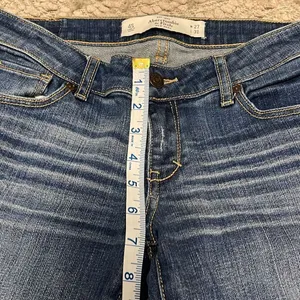 Abercrombie & Fitch Boot‎ Cut Jean Blue Size 4S 27/31 thumbnail 7