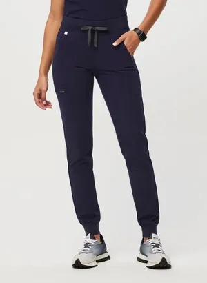 FIGS Zamora Jogger Scrub Pants™ Petite NAVY thumbnail 1