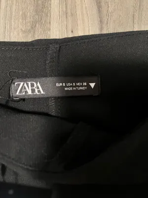 Zara Black Mini Skort thumbnail 4