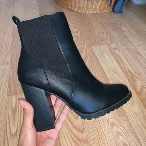 Forever 21 Faux Leather Ankle Boots thumbnail 1