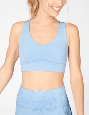 Fabletics Light Blue Sports Bra thumbnail 1