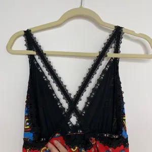 Alice + Olivia X Carla Kranendonk Karolina Paneled Maxi Dress Womens Size 6 thumbnail 7
