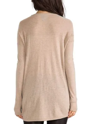 C&c California Long Sleeve Hi-Low Cashmere Blend thumbnail 5