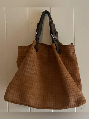 A Rare Sundance Vintage Suede Leather Made In Italy Shoulder Handbag Bag thumbnail 4