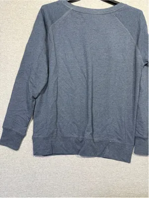 Women's Instant Message Blue Sweatshirt XL thumbnail 4