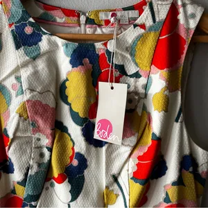 Boden• NWT•Mod Retro Print Sheath Dress• Sz 8 thumbnail 4