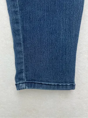 Democracy Womens Blue Skinny Ab Technology Medium Wash Denim Jeans Size 10 thumbnail 2