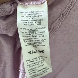 FREE PEOPLE We The Free Poetic Tunic Purple Linen Cotton Tank Top Womens Medium thumbnail 8