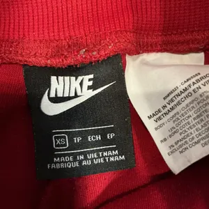 Nike Sportswear Side Stripe Jogger Pants Red White Black XS Tapered Sweats XS thumbnail 3