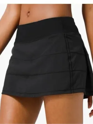 Lululemon Black Pace Rival Mini Athletic Skirt thumbnail 1