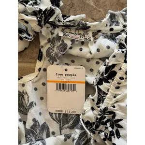 Free People One On One Date Bodysuit Tea Combo Size Small thumbnail 10