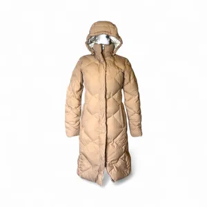 The North Face Women's Long Down Puffer Coat Tan Size XS a44 thumbnail 2