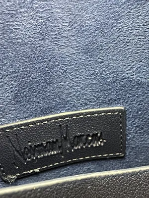 Neiman Marcus Navy , Tote with Shoulder Strap thumbnail 2