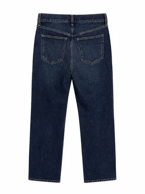 J. Crew 1996 Straight Leg Jeans Dark Wash Blue Denim Size 27 NWOT thumbnail 3