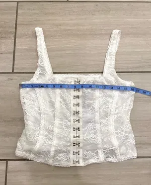 Princess Polly Ivory Lauder Corset Tank Top thumbnail 8