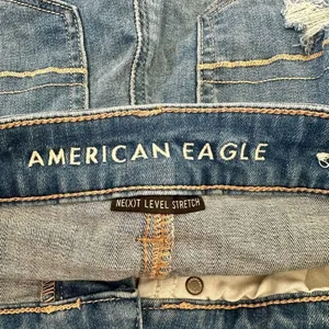 American Eagle hi rise denim next level shorts thumbnail 10
