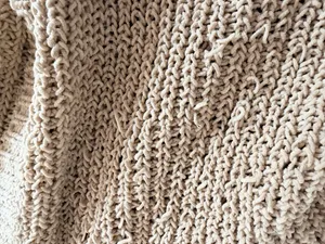 Rip Curl Women's Tan Chunky Knit Open Front Cardigan Size L thumbnail 2