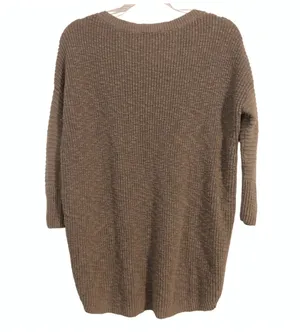 Express Tan Hi-low Sweater thumbnail 3